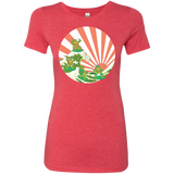 T-Shirts Vintage Red / S The Great Wave Off Cowabunga Women's Triblend T-Shirt