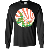 The Great Wave Off Cowabunga Youth Long Sleeve T-Shirt