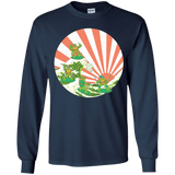 The Great Wave Off Cowabunga Youth Long Sleeve T-Shirt