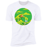 T-Shirts White / S The Great Wave Off Springfield Men's Premium T-Shirt