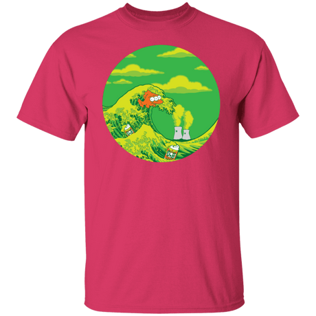 T-Shirts Heliconia / S The Great Wave Off Springfield T-Shirt