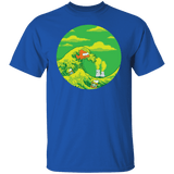 T-Shirts Royal / S The Great Wave Off Springfield T-Shirt