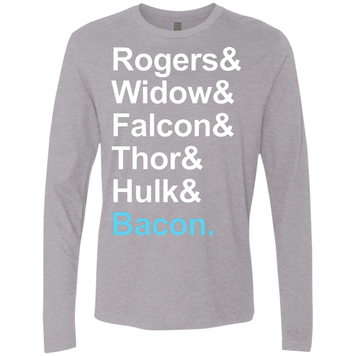 T-Shirts Heather Grey / S The Greatest Avenger Men's Premium Long Sleeve