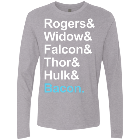 T-Shirts Heather Grey / S The Greatest Avenger Men's Premium Long Sleeve