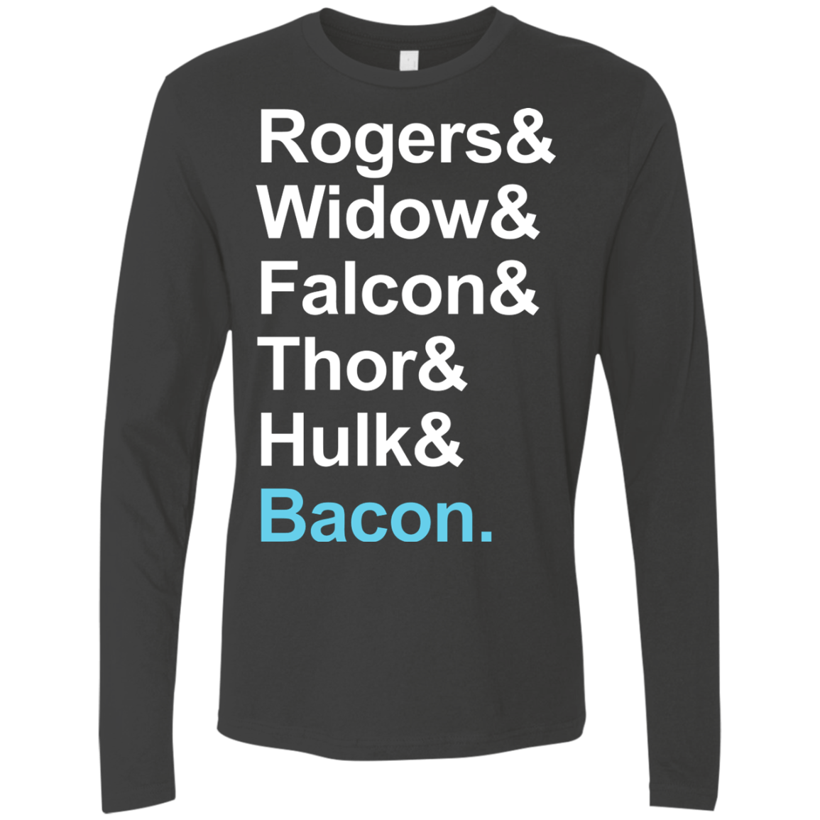 T-Shirts Heavy Metal / S The Greatest Avenger Men's Premium Long Sleeve