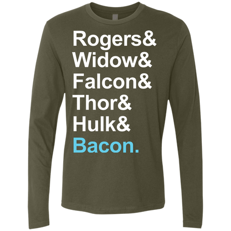 T-Shirts Military Green / S The Greatest Avenger Men's Premium Long Sleeve