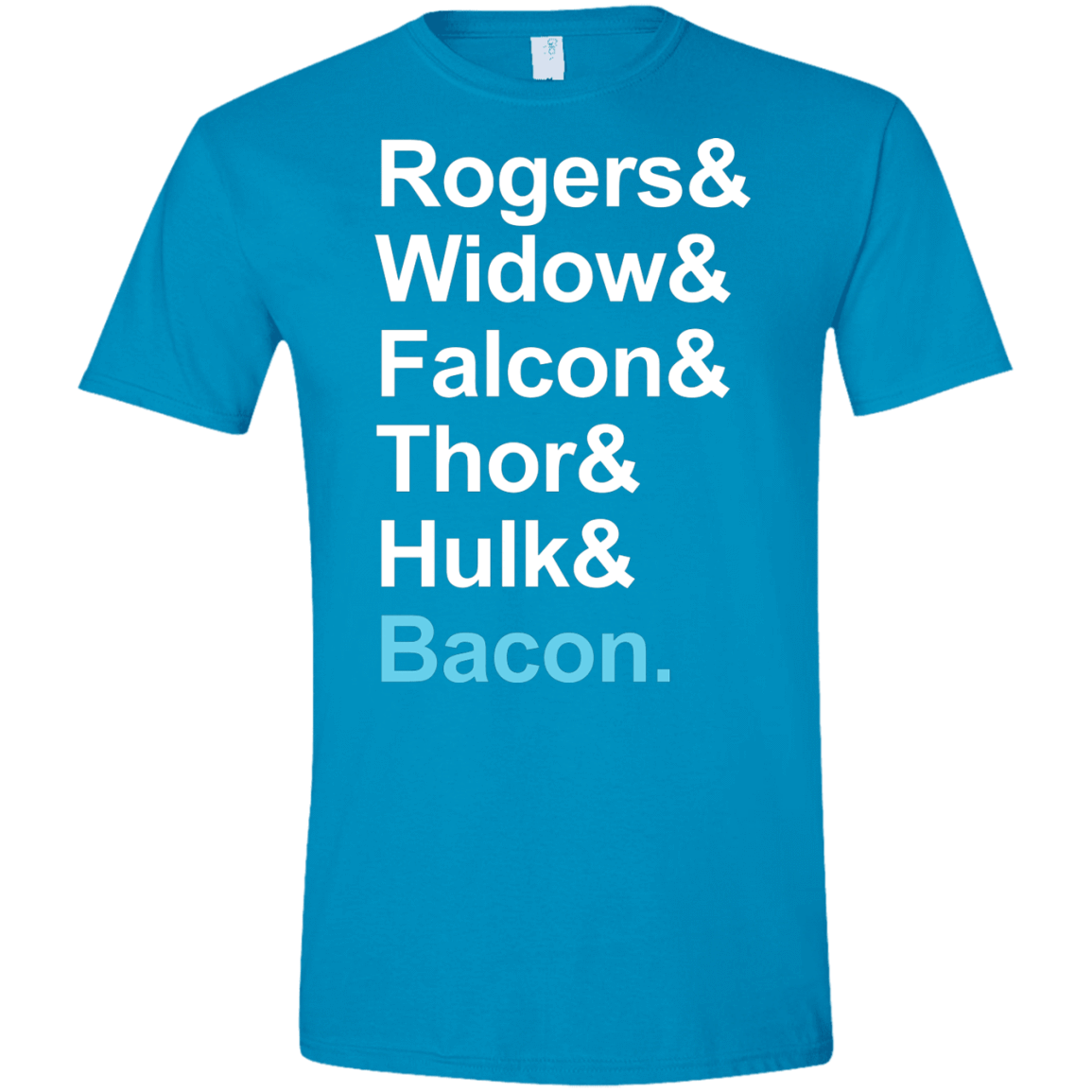 T-Shirts Sapphire / S The Greatest Avenger Men's Semi-Fitted Softstyle