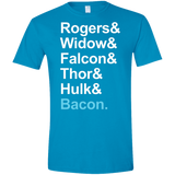 T-Shirts Sapphire / S The Greatest Avenger Men's Semi-Fitted Softstyle