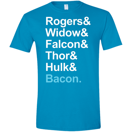 T-Shirts Sapphire / S The Greatest Avenger Men's Semi-Fitted Softstyle