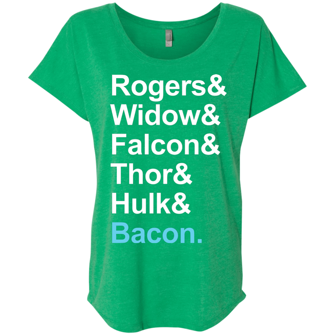 T-Shirts Envy / X-Small The Greatest Avenger Triblend Dolman Sleeve