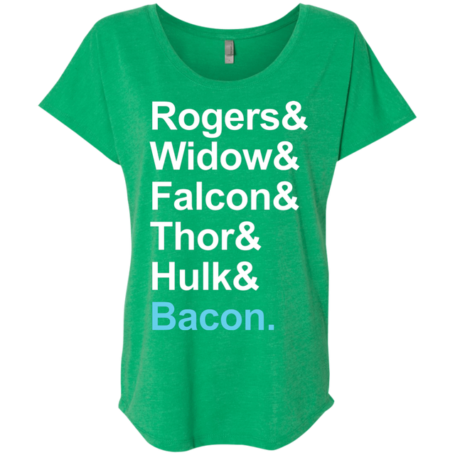 T-Shirts Envy / X-Small The Greatest Avenger Triblend Dolman Sleeve