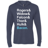 The Greatest Avenger Triblend Long Sleeve Hoodie Tee