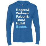 T-Shirts Vintage Royal / X-Small The Greatest Avenger Triblend Long Sleeve Hoodie Tee