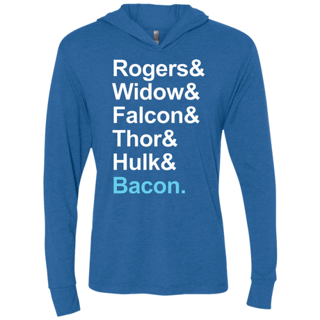 T-Shirts Vintage Royal / X-Small The Greatest Avenger Triblend Long Sleeve Hoodie Tee