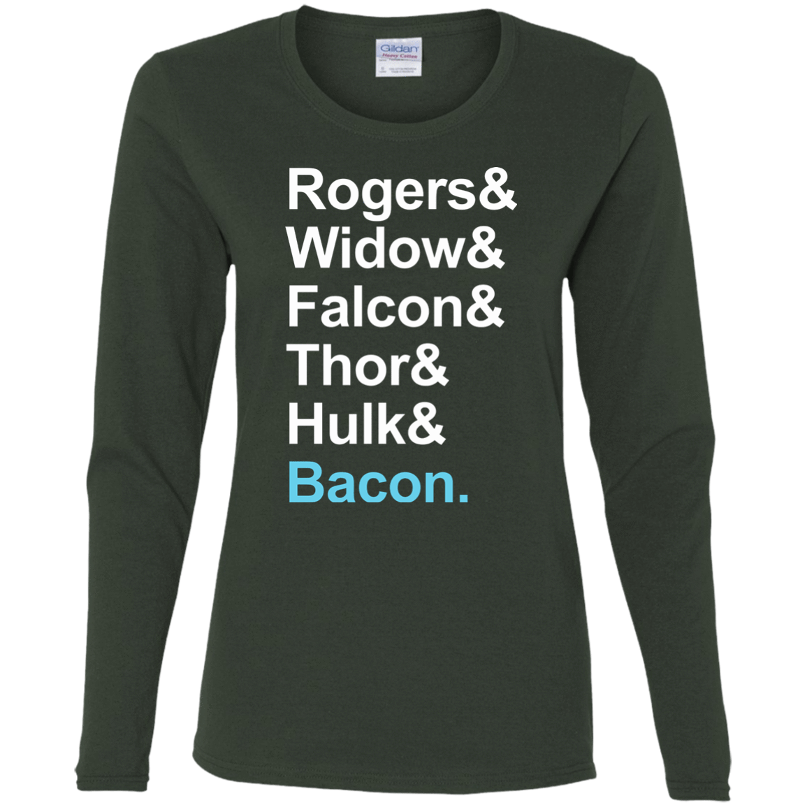 T-Shirts Forest / S The Greatest Avenger Women's Long Sleeve T-Shirt