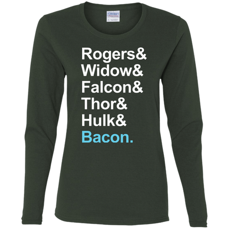 T-Shirts Forest / S The Greatest Avenger Women's Long Sleeve T-Shirt