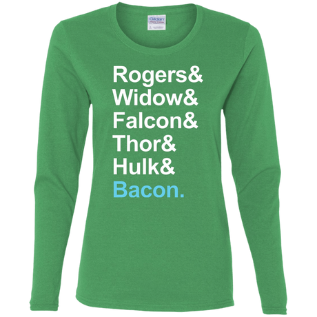 T-Shirts Irish Green / S The Greatest Avenger Women's Long Sleeve T-Shirt