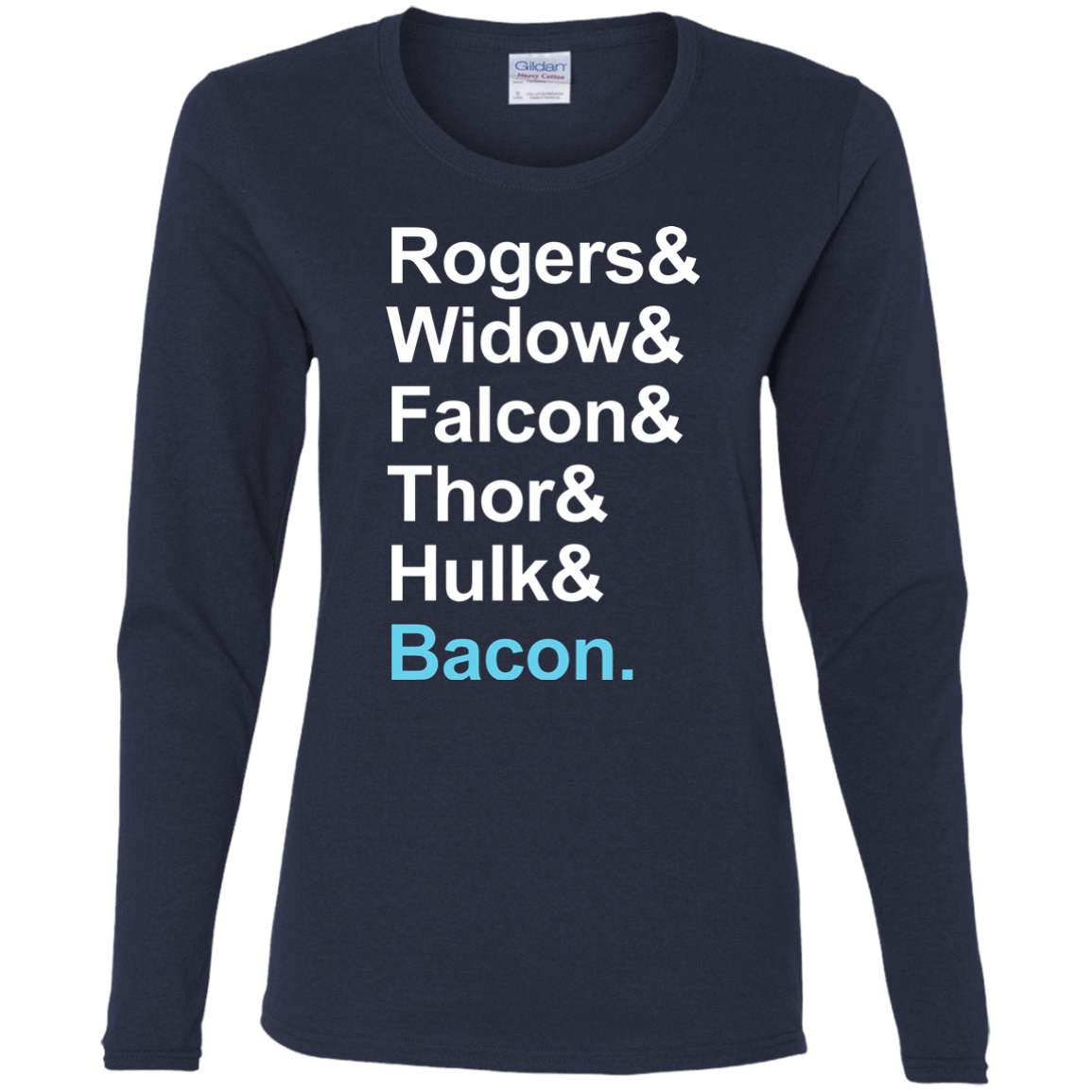 T-Shirts Navy / S The Greatest Avenger Women's Long Sleeve T-Shirt