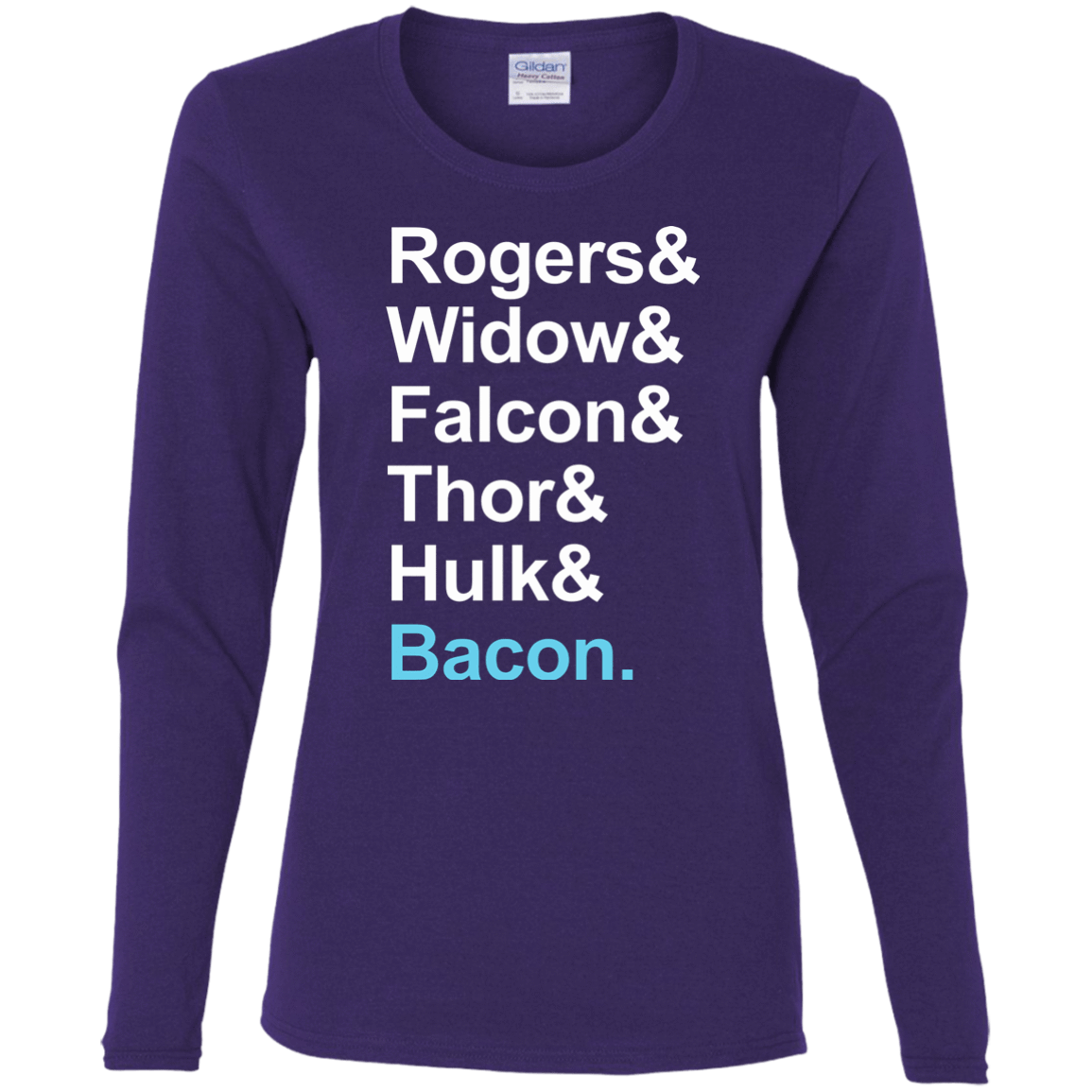 T-Shirts Purple / S The Greatest Avenger Women's Long Sleeve T-Shirt