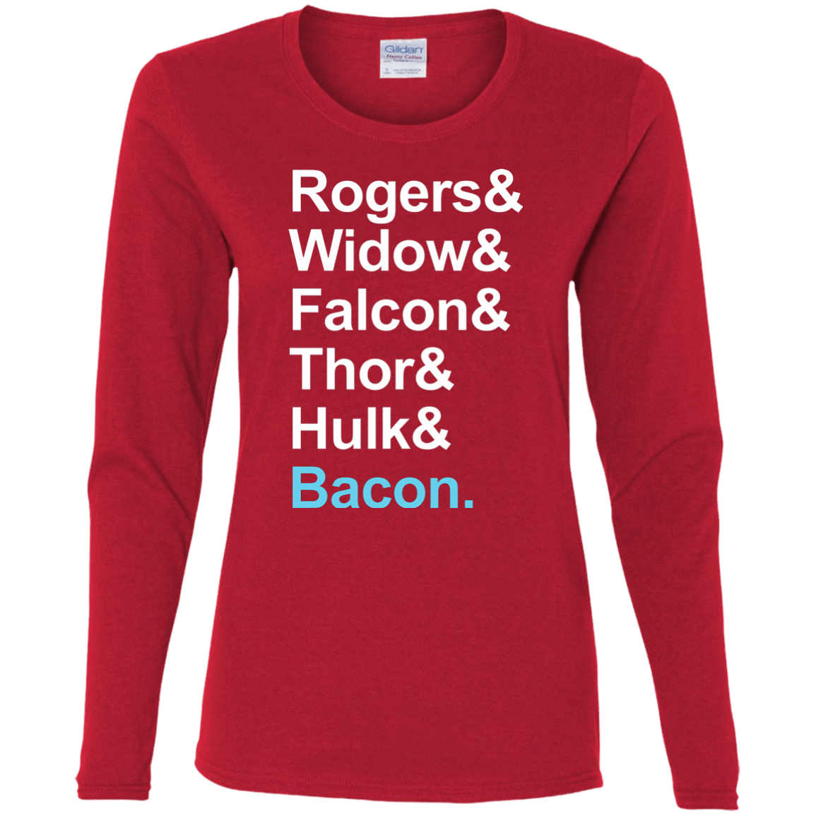 T-Shirts Red / S The Greatest Avenger Women's Long Sleeve T-Shirt