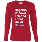 T-Shirts Red / S The Greatest Avenger Women's Long Sleeve T-Shirt