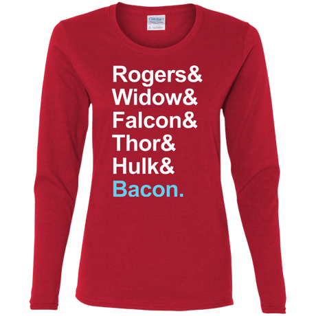 T-Shirts Red / S The Greatest Avenger Women's Long Sleeve T-Shirt