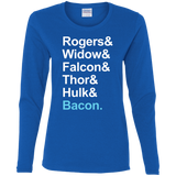 T-Shirts Royal / S The Greatest Avenger Women's Long Sleeve T-Shirt