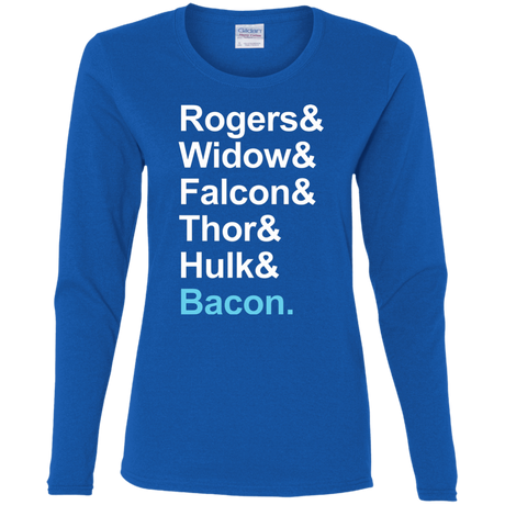 T-Shirts Royal / S The Greatest Avenger Women's Long Sleeve T-Shirt