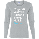 T-Shirts Sport Grey / S The Greatest Avenger Women's Long Sleeve T-Shirt