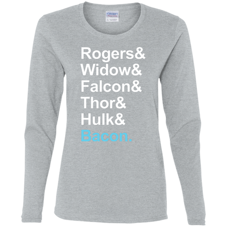 T-Shirts Sport Grey / S The Greatest Avenger Women's Long Sleeve T-Shirt