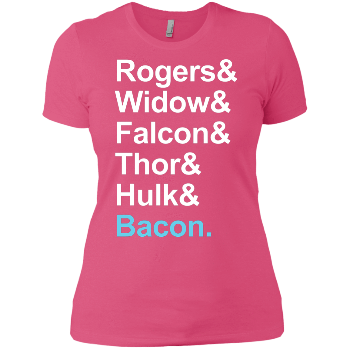 T-Shirts Hot Pink / X-Small The Greatest Avenger Women's Premium T-Shirt
