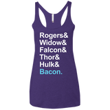 T-Shirts Purple Rush / X-Small The Greatest Avenger Women's Triblend Racerback Tank