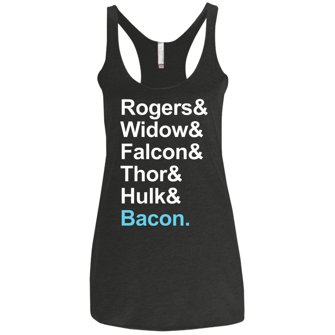 T-Shirts Vintage Black / X-Small The Greatest Avenger Women's Triblend Racerback Tank