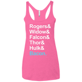 T-Shirts Vintage Pink / X-Small The Greatest Avenger Women's Triblend Racerback Tank