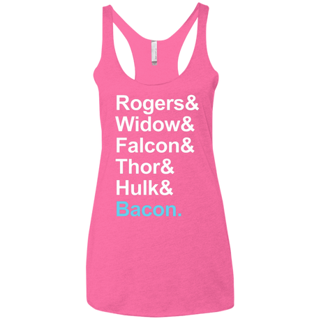 T-Shirts Vintage Pink / X-Small The Greatest Avenger Women's Triblend Racerback Tank