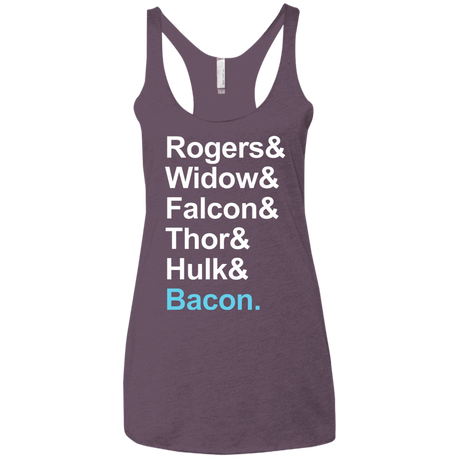 T-Shirts Vintage Purple / X-Small The Greatest Avenger Women's Triblend Racerback Tank