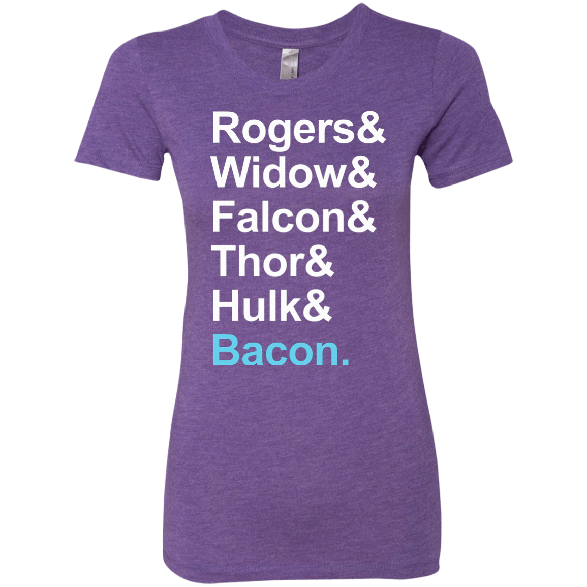 T-Shirts Purple Rush / S The Greatest Avenger Women's Triblend T-Shirt