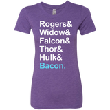 T-Shirts Purple Rush / S The Greatest Avenger Women's Triblend T-Shirt