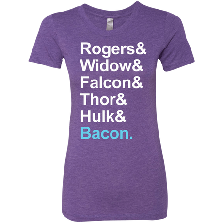 T-Shirts Purple Rush / S The Greatest Avenger Women's Triblend T-Shirt