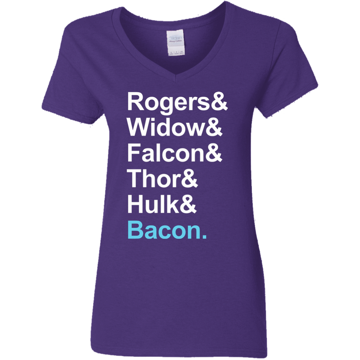 T-Shirts Purple / S The Greatest Avenger Women's V-Neck T-Shirt