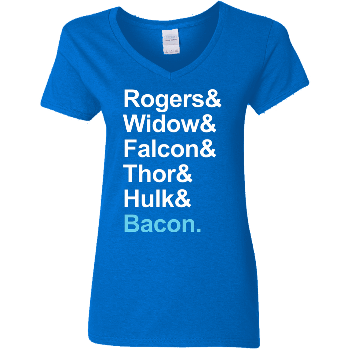 T-Shirts Royal / S The Greatest Avenger Women's V-Neck T-Shirt