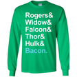 T-Shirts Irish Green / YS The Greatest Avenger Youth Long Sleeve T-Shirt