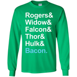 T-Shirts Irish Green / YS The Greatest Avenger Youth Long Sleeve T-Shirt