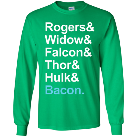 T-Shirts Irish Green / YS The Greatest Avenger Youth Long Sleeve T-Shirt