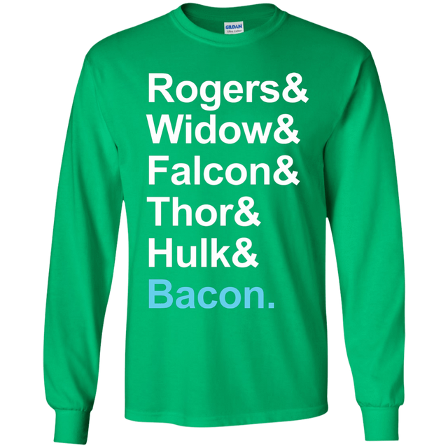 T-Shirts Irish Green / YS The Greatest Avenger Youth Long Sleeve T-Shirt