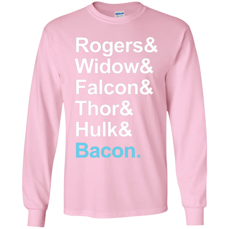 T-Shirts Light Pink / YS The Greatest Avenger Youth Long Sleeve T-Shirt