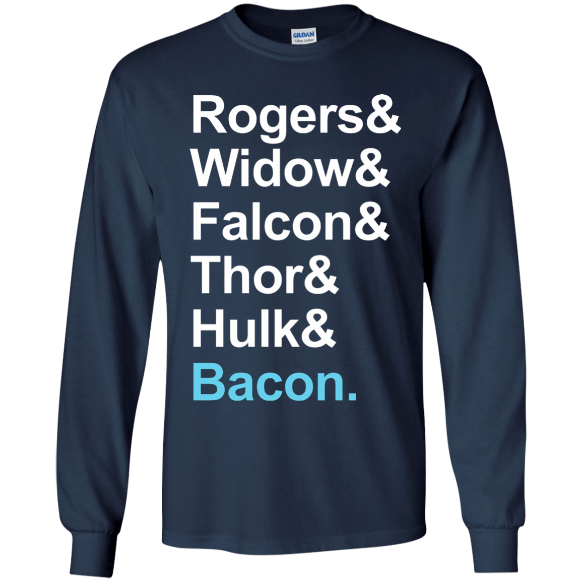 T-Shirts Navy / YS The Greatest Avenger Youth Long Sleeve T-Shirt