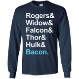 T-Shirts Navy / YS The Greatest Avenger Youth Long Sleeve T-Shirt