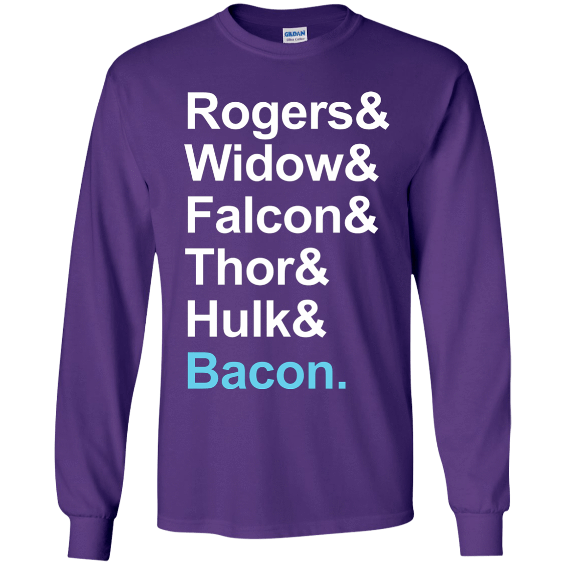 T-Shirts Purple / YS The Greatest Avenger Youth Long Sleeve T-Shirt
