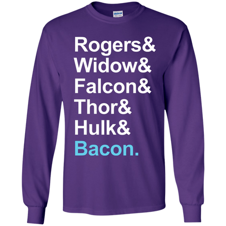T-Shirts Purple / YS The Greatest Avenger Youth Long Sleeve T-Shirt